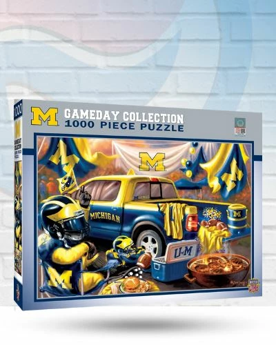 Masterpieces Puzzle Co Michigan Wolverines 1000 Piece Gameday Collection Puzzle Games 1 Masterpieces Puzzle Co Michigan Wolverines 1000 Piece Gameday Collection Puzzle Games