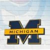 FanFave Michigan Wolverines 3D Foam Wall Sign
