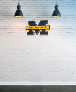 FanFave Michigan Wolverines 3D Foam Wall Sign