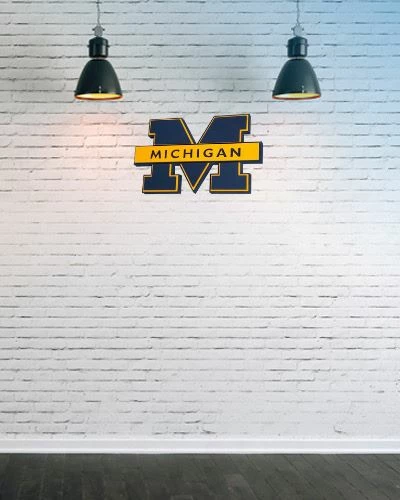 FanFave Michigan Wolverines 3D Foam Wall Sign 2 FanFave Michigan Wolverines 3D Foam Wall Sign