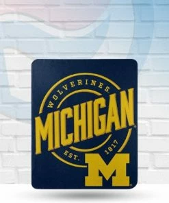 Northwest Michigan Wolverines Fleece Throw Blanket