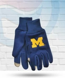 Michigan Wolverines Technology Gloves