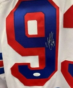 Fan Cave Sports Autographed Memorabilia Mika Zibanejad New York Rangers Autographed Fanatics Away Jersey - JSA