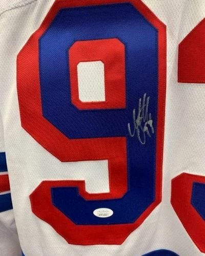 Fan Cave Sports Autographed Memorabilia Mika Zibanejad New York Rangers Autographed Fanatics Away Jersey - JSA 2 Fan Cave Sports Autographed Memorabilia Mika Zibanejad New York Rangers Autographed Fanatics Away Jersey - JSA