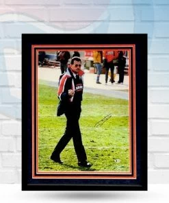 Fan Cave Sports Mike Ditka Chicago Bears Autographed Framed 16x20 Photo - Beckett Autographed Memorabilia