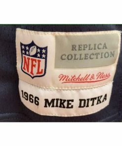 Fan Cave Sports Mike Ditka Chicago Bears Autographed Mitchell And Ness 1966 Replica Collection Jersey - JSA Autographed Memorabilia