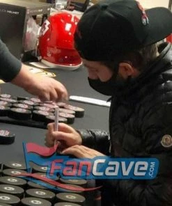 Fan Cave Sports Mike Hoffman St Louis Blues Autographed 2009 Draft Puck - JSA Autographed Memorabilia