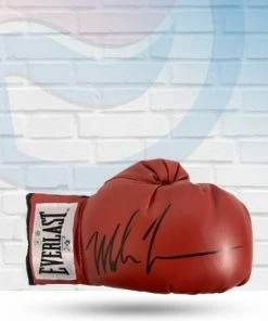 Fan Cave Sports Mike Tyson Autographed Red Everlast Boxing Glove - Beckett Autographed Memorabilia