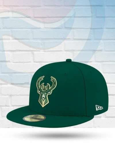 New Era Milwaukee Bucks 59FIFTY Fitted Hat 1 New Era Milwaukee Bucks 59FIFTY Fitted Hat
