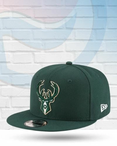 New Era Milwaukee Bucks 9FIFTY Snapback Hat Hats 1 New Era Milwaukee Bucks 9FIFTY Snapback Hat Hats