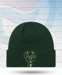 New Era Milwaukee Bucks Core Classic Knit Beanie Hats