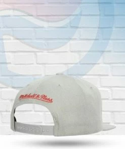 Mitchell & Ness Hats Milwaukee Bucks Mitchell And Ness 75th Anniversary Side Patch Snapback Hat