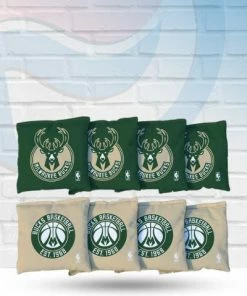 Victory Tailgate Games Milwaukee Bucks Regulation Cornhole Bag Set
