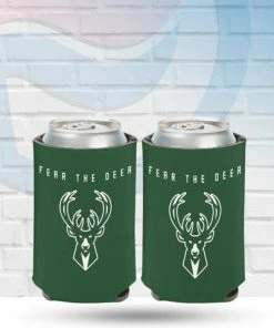 Wincraft Milwaukee Bucks Slogan Can Koozie Drinkware