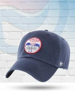 '47 Brand Minnesota Twins Retro Clean Up Adjustable Hat Hats