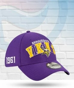 New Era Clearance Minnesota Vikings 2019 Sideline Home 39THIRTY Flex Hat
