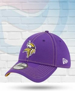 New Era Hats Minnesota Vikings 2019 Sideline Road 39THIRTY Flex Hat