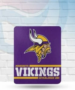 Northwest Minnesota Vikings Fleece Throw Blanket 50x60 Blankets
