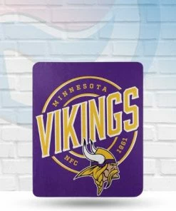 Northwest Minnesota Vikings Fleece Throw Blanket 50x60 Blankets