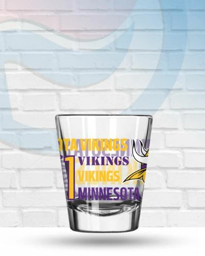 Logo Brands Drinkware Minnesota Vikings Spirit Shot Glass 1 Logo Brands Drinkware Minnesota Vikings Spirit Shot Glass