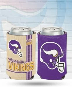 WinCraft Minnesota Vikings Vintage Can Koozie Drinkware