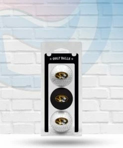 Team Golf Missouri Tigers 3-Pack Golf Balls