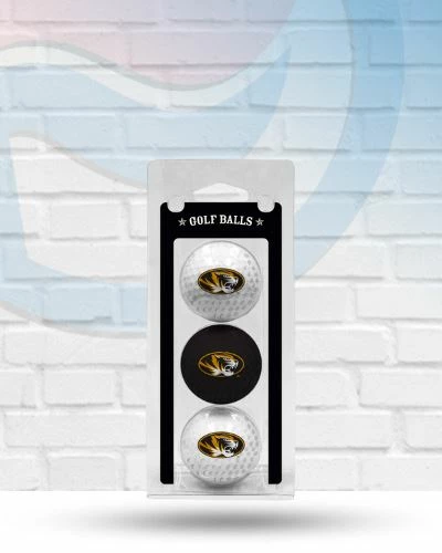 Team Golf Missouri Tigers 3-Pack Golf Balls 1 Team Golf Missouri Tigers 3-Pack Golf Balls