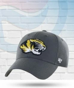 '47 Brand Missouri Tigers Charcoal MVP Wool Adjustable Hat Hats