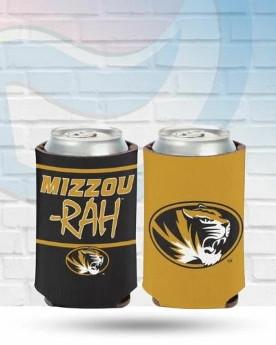 WinCraft Drinkware Missouri Tigers Mizzou Rah Slogan Can Koozie 1 WinCraft Drinkware Missouri Tigers Mizzou Rah Slogan Can Koozie