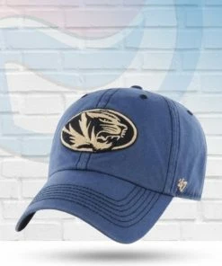 '47 Brand Missouri Tigers Stillwater Clean Up Adjustable Hat Hats