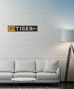 WinCraft Missouri Tigers Street Zone Plastic Way Sign Wall Signs