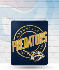 Northwest Blankets Nashville Predators Fleece Throw Blanket 50x60