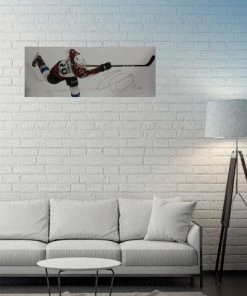 Fan Cave Sports Nathan MacKinnon Colorado Avalanche 16x40 Gallery Wrapped Canvas - JSA Autographed Memorabilia 6 Fan Cave Sports Nathan MacKinnon Colorado Avalanche 16x40 Gallery Wrapped Canvas - JSA Autographed Memorabilia