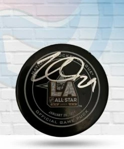Fan Cave Sports Nathan MacKinnon Colorado Avalanche Autographed 2017 NHL All Star Official Game Puck - JSA