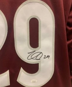 Fan Cave Sports Nathan MacKinnon Colorado Avalanche Autographed Burgundy Fanatics Jersey - JSA Autographed Memorabilia