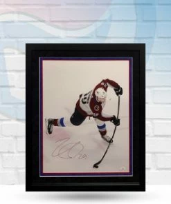 Fan Cave Sports Nathan MacKinnon Colorado Avalanche Autographed Framed 16x20 - JSA Autographed Memorabilia