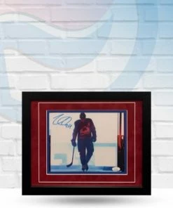 Fan Cave Sports Nathan MacKinnon Colorado Avalanche Autographed Framed 8x10 - JSA