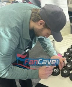 Fan Cave Sports Nathan Walker St Louis Blues Autographed 2014 NHL Draft Puck- COA