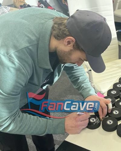 Fan Cave Sports Nathan Walker St Louis Blues Autographed 2014 NHL Draft Puck- COA 2 Fan Cave Sports Nathan Walker St Louis Blues Autographed 2014 NHL Draft Puck- COA