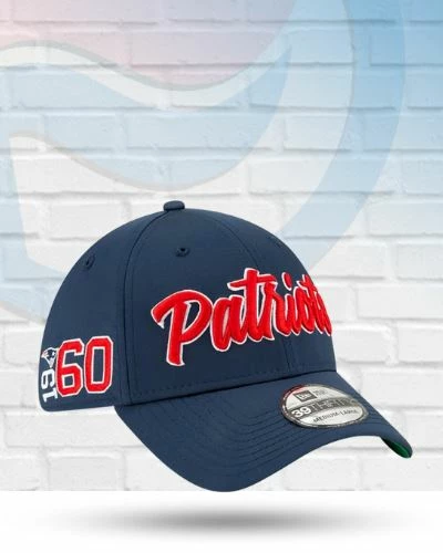 New Era Hats New England Patriots 2019 Home On Field 39THIRTY Flex Hat 2 New Era Hats New England Patriots 2019 Home On Field 39THIRTY Flex Hat