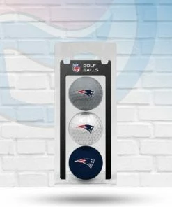 Team Golf New England Patriots 3-Pack Golf Balls