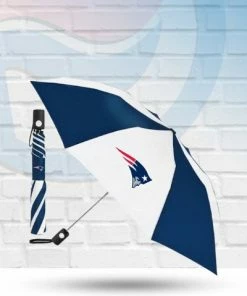WinCraft Golf New England Patriots 42" Auto Folding Umbrella