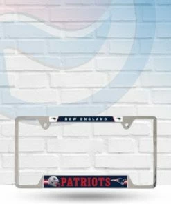 WinCraft New England Patriots Metal License Plate Frame