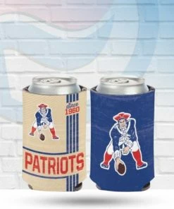 WinCraft Drinkware New England Patriots Vintage Can Koozie