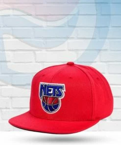 Mitchell & Ness New Jersey Nets Mitchell And Ness Core Basic Snapback Hat