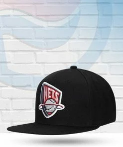 Mitchell & Ness New Jersey Nets Mitchell And Ness HWC Core Basic Snapback Hat Hats