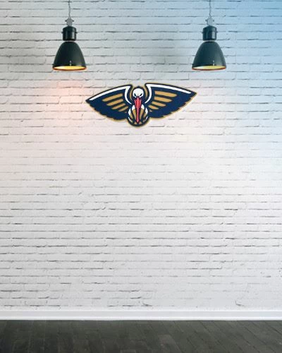 FanFave Wall Signs New Orleans Pelicans 3D Foam Wall Sign 2 FanFave Wall Signs New Orleans Pelicans 3D Foam Wall Sign