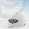 '47 Brand Hats New Orleans Pelicans Boreland Captain Snapback Hat