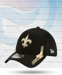 New Era New Orleans Saints 2021 Sideline Home 39THIRTY Flex Hat