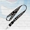 WinCraft New Orleans Saints Black Lanyard With Detachable Buckle Lanyards
